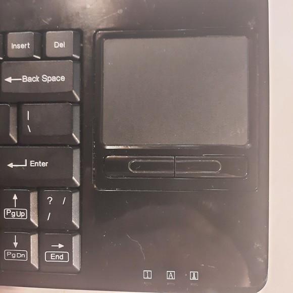 Perixx PERIBOARD-515 PLUS USB Keyboard w/ Touchpad - Efficient Navigation - Picture 5 of 11